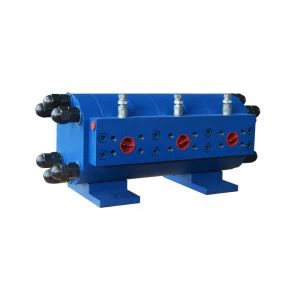 Pembahagi aliran putar hidraulik