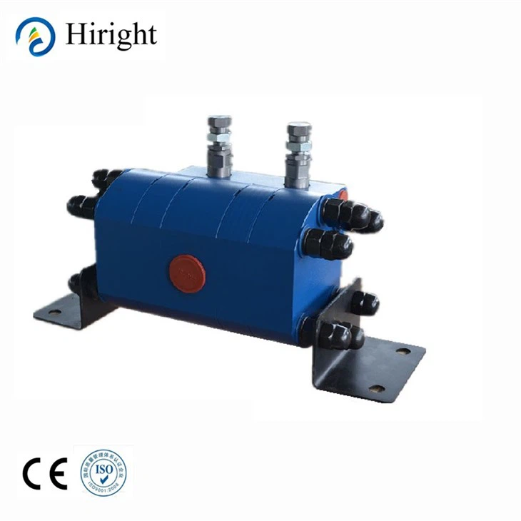 Hydraulic Cast Iron Gear Flow Divider With Valve