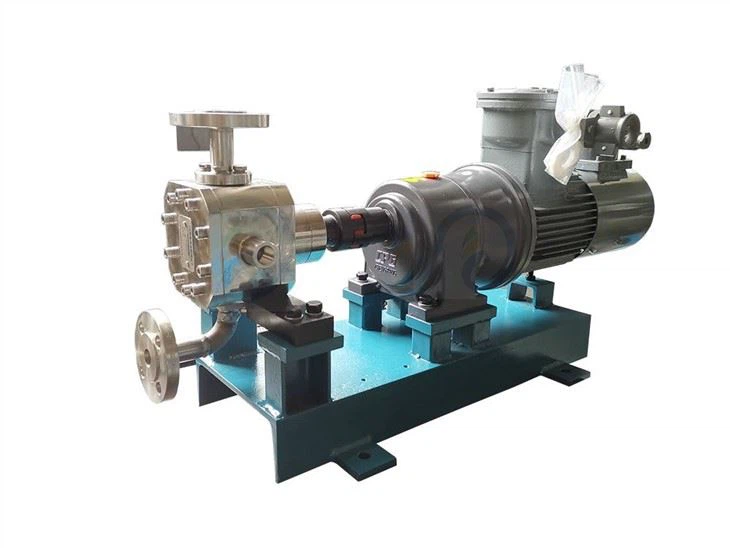 High Quality Conveying Asphalt Pump Petrochemical Heat Preservation Gear Pump