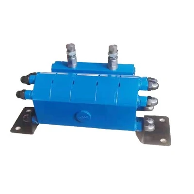 Permohonan pembahagi aliran gear untuk mesin tork hidraulik